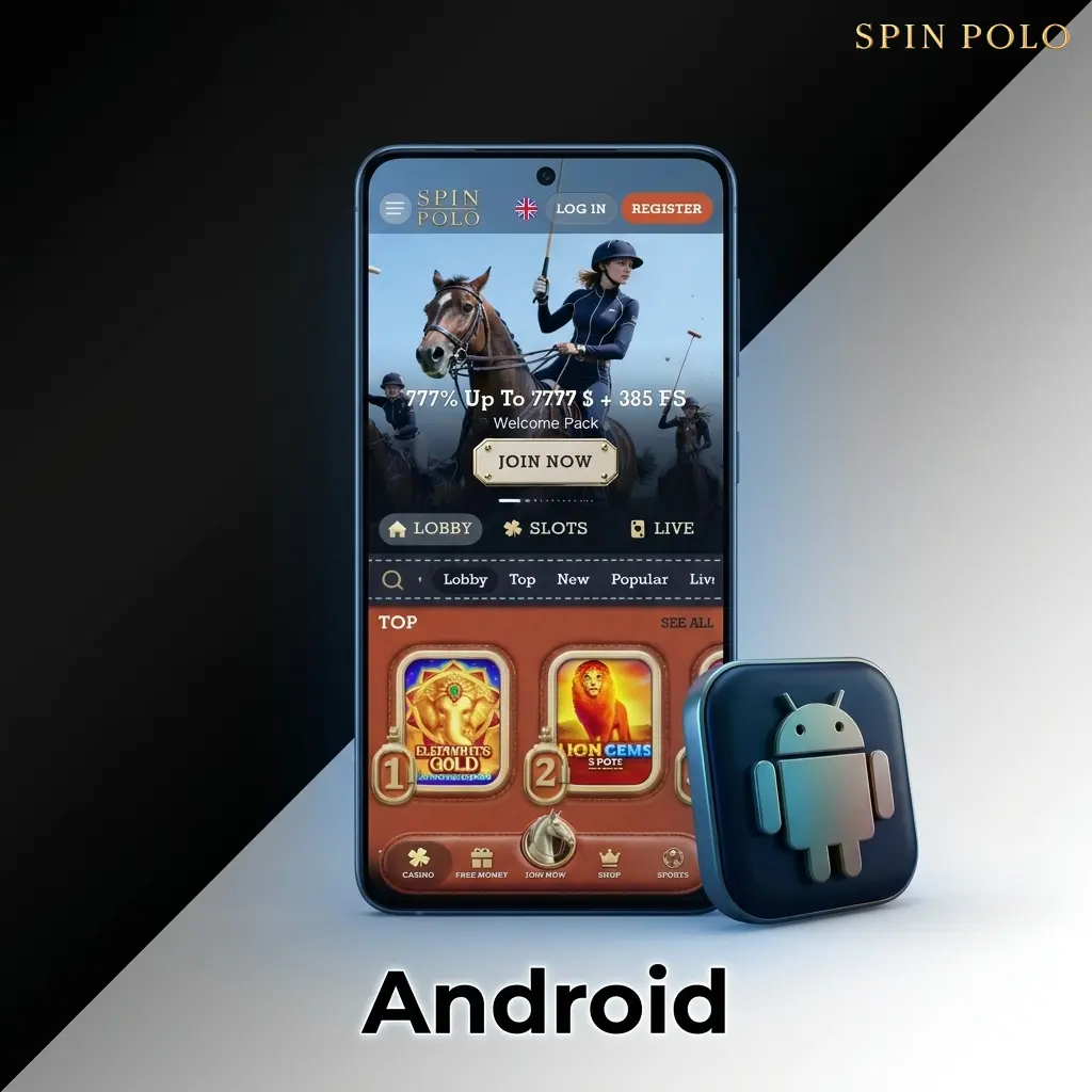 Spinpolo Android app APK download and installation guide for smartphones and tablets running Android 5.0 or higher