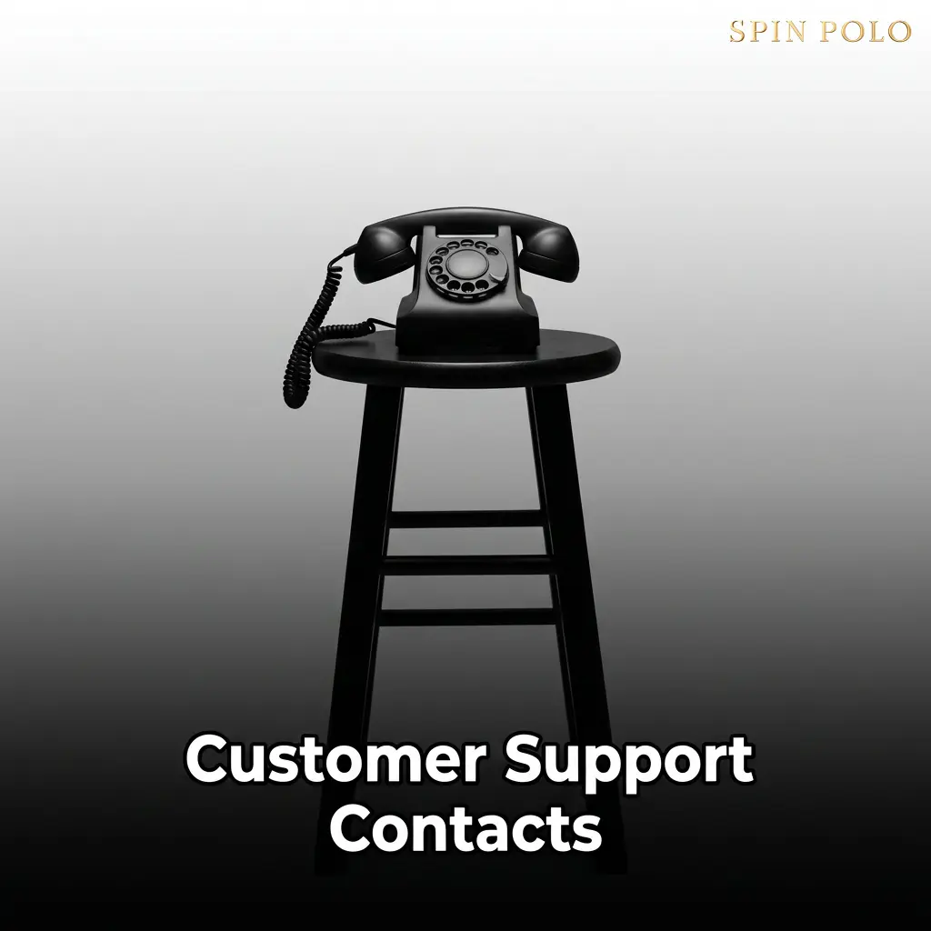 Spinpolo customer support channels including live chat, email, Telegram, and Help Centre available 24/7