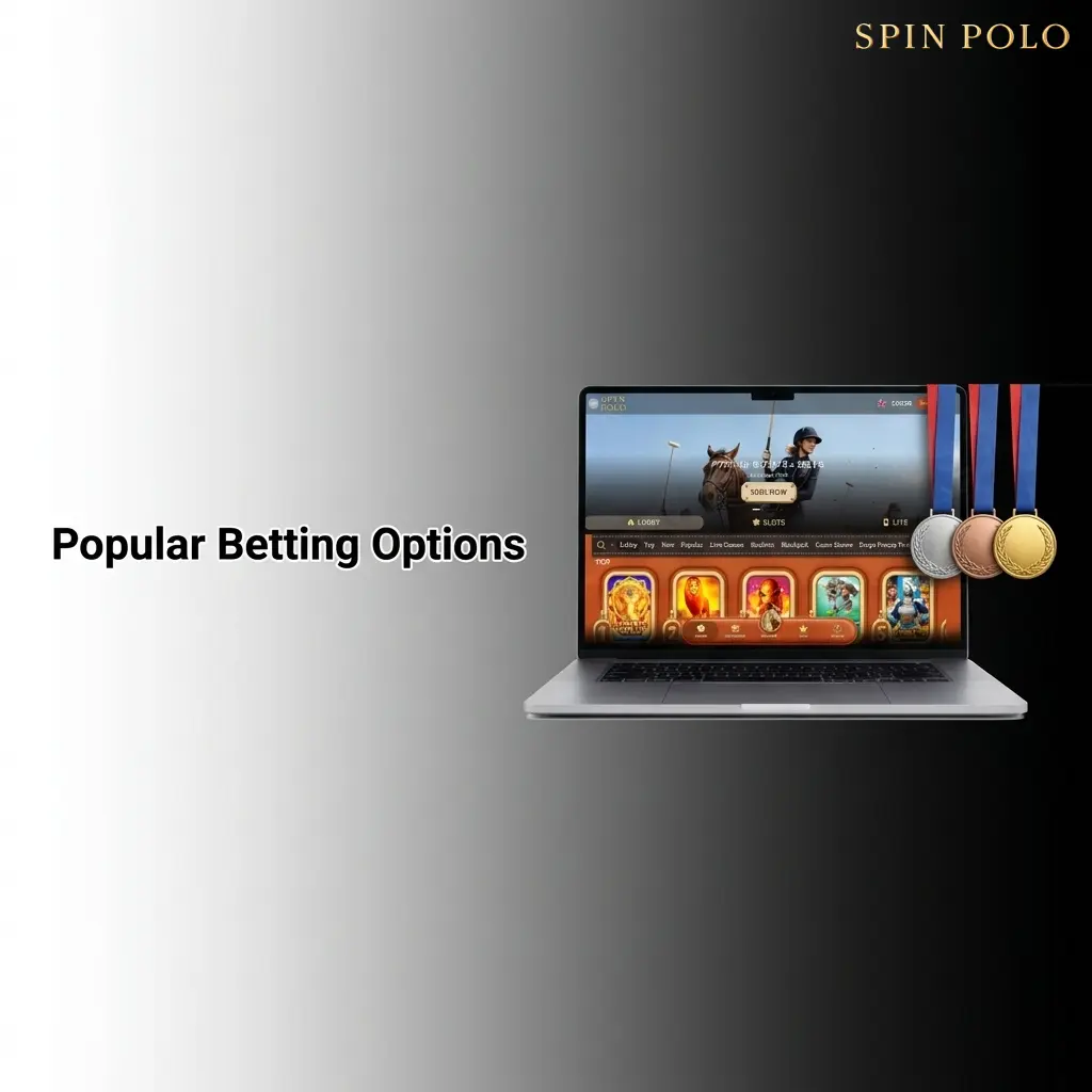 Spinpolo betting options including prematch, live in-play, accumulator, and outright futures for Canadian bettors