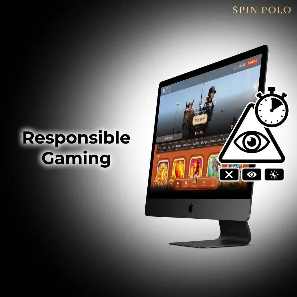 Spinpolo responsible gaming tools including deposit limits, self-exclusion, and session controls for Canadian players